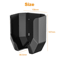 thumbnail image 3 of EV Charger Holder High Strength Hook Easy Install Fixed Wall Mount for Portable EV Charger 7KW 11KW EVSE,1 * ev charger holder,Black, 3 of 7