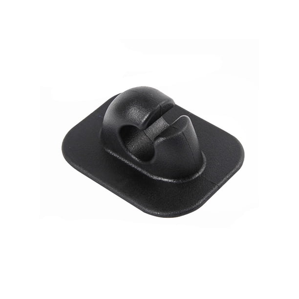 Kenally Kayak Paddle Holder Tool Tamaño pequeño Rafting Paddles Fixator PVC Oar Hook Fijación Abrazadera Kayak Accesorio Abrazaderas de Bombillas para automóviles Negro