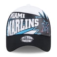 thumbnail image 2 of Youth New Era Black Miami Marlins Boom 9FORTY Adjustable Hat, 2 of 5