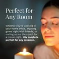 thumbnail image 6 of Candle-lite Scented Candles, Saltwater Lotus Fragrance, One 18 oz. Single-Wick Aromatherapy Candle with 110 Hours of Burn Time, White Color, 6 of 9