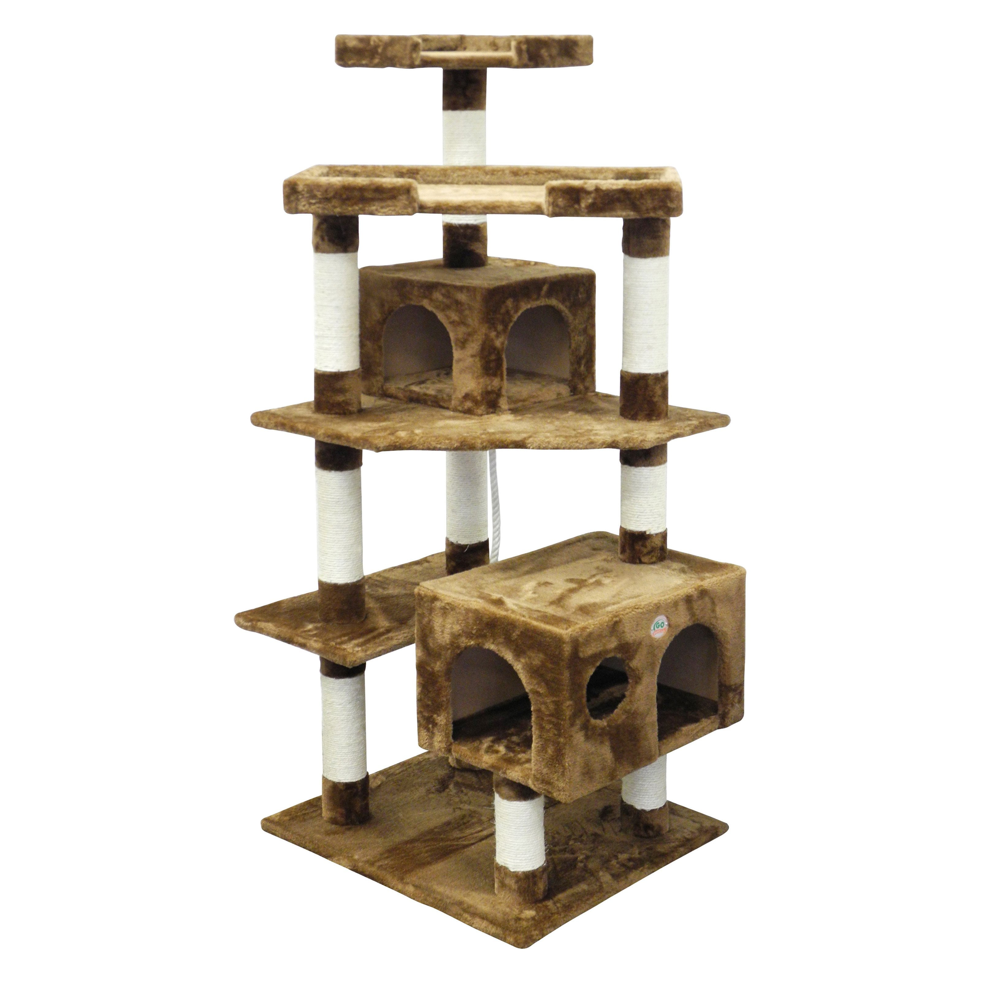 Go Pet Club Go Pet Club F Beige Inch Cat Tree Beige - Go Pet Club In Cat Tree Level Scratcher Post With Dual go pet club go pet club f beige inch cat tree beige - go pet club in cat tree level scratcher post with dual