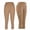 Khaki, variant on Capri Leggings For Women Summer Stretchy Yoga Pants Slim Fit High Waist Tummy Control Cropped Trousers With Pockets Workout Gym Joggers Beige