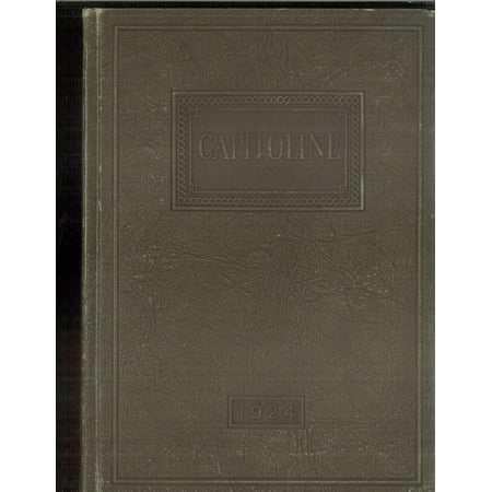 (Custom Reprint) Yearbook: 1924 Springfield High School - Capitoline Yearbook (Springfield, IL)