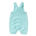 thumbnail image 4 of JAJAHO Boys Girls Easter Jumpsuits Toddler Baby Clothes Knitted Sleeveless Cute Bunny Overalls Casual Playwear For Infant 0-18M Trendy Onesie, 4 of 4