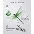 thumbnail image 6 of Dragon Fly Clips for Bugs Repellent, Fake Dragonflies Outdoor Decor, Dragonfly Wasp Deterrent Clip on Garden Ornaments Hat Yard Art Metal Moving Butterfly, 6 of 7