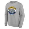 thumbnail image 2 of Men's Gray Golden State Warriors Hard Color Pullover Sweatshirt, 2 of 3