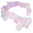 thumbnail image 2 of Miangastore Decorative Lace Trim Pleated Colorful 1 Roll 196.50X2.36In, 2 of 9
