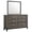 Grey Oak (Dresser with Mirror), variant on Watson 6-drawer Dresser Grey Oak