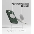 thumbnail image 4 of Funda magnética Ringke Onyx verde oscuro para iPhone 16e, 4 of 8
