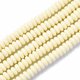 thumbnail image 5 of 1Strand Handmade Polymer Clay Beads Strands for DIY Jewelry Crafts Supplies Flat Round Beige 6~7x3mm Hole: 1.5mm about 113~116pcs/strand 15.55 inch~16.14 inch, 5 of 7