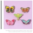 thumbnail image 2 of MasteelfCA 5pcs Insect Pins Butterfly Moth Brooch Pin Decorative Pin for Backpacks Clothing, 2 of 8