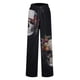 thumbnail image 4 of Pantalones deportivos holgados, informales, retro, con cordón y pernera ancha, estampados y bolsillos para mujer, 4 of 5