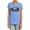 Carolina Blue, variant on JLA JLA Logo Women's T Shirt, Red, Medium