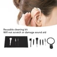 thumbnail image 3 of Sound Aid Cleaner, Multi Purpose Sound Aid Cleaner Brush Simple Operation Reusable with Round PU Storage Case for Daily Life, 3 of 7