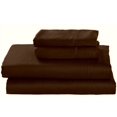 thumbnail image 2 of 400TC Superior Cotton 4PC 15 inches Extra Deep Pocket Bed Sheet Set - (King, Chocolate) by The Great American Store, 2 of 3