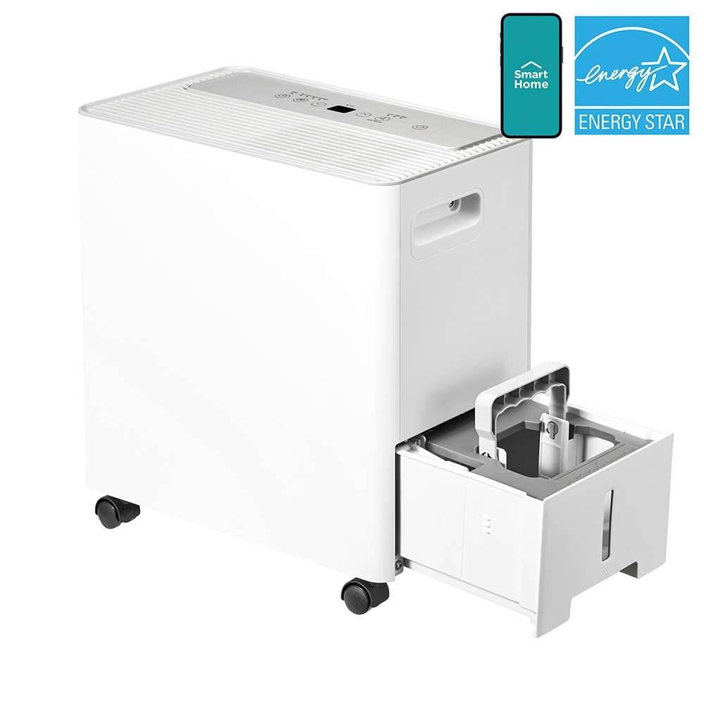 Open Box Midea 35-Pint Smart Dehumidifier w/ App & Voice Control, Covers 3,500 Sq. ft. MAD35S1AWWT New
