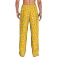 thumbnail image 2 of Bixox Men's Funny Chicken Patterned Pajama Pants with Pockets Lounge Clothes for Home, 2 of 5