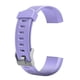 thumbnail image 1 of Correa de muñeca de reloj inteligente de silicona con banda de pulsera de repuesto de 20 mm para ID115Plus HR Púrpura, 1 of 2