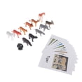 thumbnail image 4 of Montessori Animal Match Cards and Figurines Piezas Modelo de Salvajes en Miniatura Piezas s , Materiales de J Yotijar Juguete de animales de educación, 4 of 7