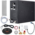 thumbnail image 1 of VEVOR 12KW Steam Shower Generator, Segmented Heating & Temperature Customization & 24h Timer Steam Kit, Automatic Drainage Home Steam Shower System, 1 of 9