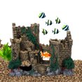 thumbnail image 1 of Adornos de castillo occidental Vintage de resina, decoración de paisaje para acuario, pecera, 1 of 8