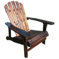 thumbnail image 2 of Leigh Country TX 94056 Adirondack Adult Outdoor Wood Patio Chair -Brown, 2 of 8