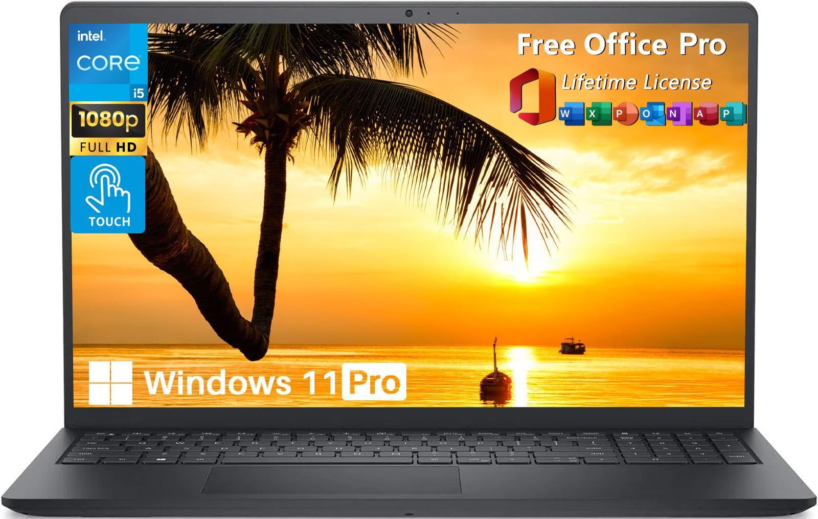 Dell 2024 Inspiron 15 Business Laptop, Free Microsoft Office 2021