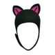 thumbnail image 1 of Gorro de buceo con orejas de gato de neopreno de 3 mm para esnórquel y natación. Oreja roja rosa L, 1 of 8