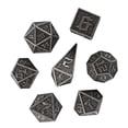 thumbnail image 5 of Cusdie 7-Die Metal DND Dice Set, Maze Design Metal Polyhedral D&D Dice Set for DND Dungeons and Dragons TTRPG Role Playing Games, 5 of 5