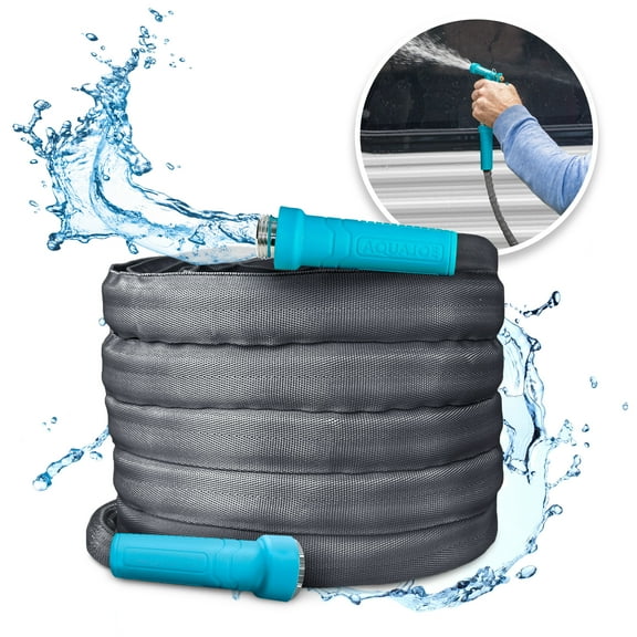 Aqua Joe Superlight Fiberjacket Max Garden Hose