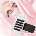 thumbnail image 5 of SHENMO 4 Pieces Handheld Eyelash Extension Palette Lash Tray Holder Eyelash Tools Palette with Adjustable Hand Strap Lash Tray Strips Palette One Size (7-14mm Pattern), 5 of 5