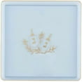 thumbnail image 2 of Combo Set 7.75 inch Salad Plates & 10.75" inch Square Plastic Plates Heavy Duty Hanukkah Dinner Plates with Blue Gold Chanukah Design Hanukkah Party Disposable China Like Plastic Dessert Plate (128), 2 of 6
