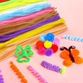 thumbnail image 1 of DIY Twist Stick Hair Root Wool Strip Mixed Color Kindergarten Children‘s Handmade Diy, 1 of 5