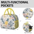 thumbnail image 6 of Lunch Bag Lunch Box for Women Reusable Insulated Lunch Bags,Water-Resistant Pineapple Pattern Cooler Lunch Tote Bag, Large Capacity for Work Travel Picnic, 6 of 6