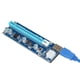 thumbnail image 5 of Pci-E 1X A 16X Tarjeta De Adaptador Vertical Con Alimentación Mejorada Cable De Extensión Usb 3.0 Adaptador Cable De Alimentación Advancent EL015870-00, 5 of 5