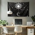 thumbnail image 2 of SEANATIVE Galaxy Star Moon Tapestry Wall Hanging Small Tapestry for Living Room Decorative Wall Tapestry for Bedroom Small Wall Hanging Tapestry Dining Room Gfits, 2 of 6