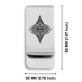 thumbnail image 2 of Stainless Steel Diamond Card Suit Classic Slim Money Clip Credit Card Holder, 2 of 2