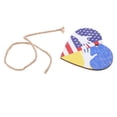 thumbnail image 2 of Adornos de madera Bandera Colgante Artesanía fina Collar de madera compuesta Colgante Respetuoso con el medio ambiente Joyería reutilizable ANGGREK  Otros, 2 of 8