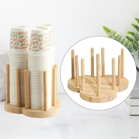 

Cup Storage Holder Disposable Cup Paper Cups Rack Household Storage Tools