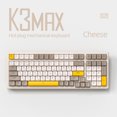 thumbnail image 3 of Teclado K3 MAX Gaming 100 Keys Gamer Keypad para Gamer (Cheese Shaft) Green PC, 3 of 4