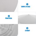 thumbnail image 3 of Minkissy 1Pcs PVC Chimney Caps for Outside Use with 360-degree Design 32.5x32.5x9.0cm, 3 of 8