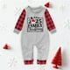 thumbnail image 1 of Pijamas familiares europeos con estampado navideño de moda, traje para padres e hijos, monos de poliéster para bebés., 1 of 3