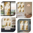 thumbnail image 7 of Farmhouse Sunflower Window Privacy Film, Vintage Daisy Butterflies Rustic Burlap Static Cling UV Sun Blocking Tint Film Heat Control Windows Films for Bedroom Bathroom, Window Stickers 35.4"x78.7", 7 of 7