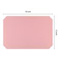 thumbnail image 4 of Unique Bargains Placemats Leather Placemats for Kitchen Dining Table Pink Blue 18x12in, 4 of 7