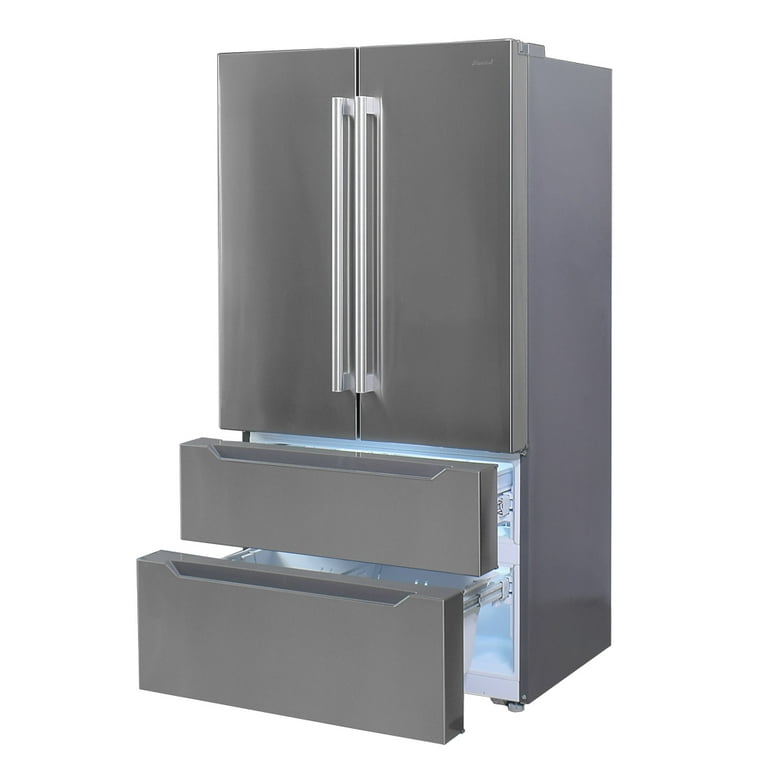 SMAD 22.5 Cu ft French Door Refrigerator/Freezer, Automatic Ice