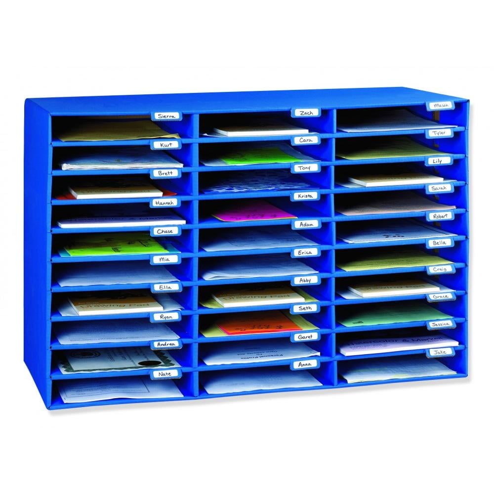 Classroom Keepers 30 Slot Cardboard Mailbox with Individual Name Tabs by Generic