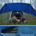 thumbnail image 4 of Lilypelle SUV Tent with Porch for Camping, 6-Person 10' x 10' Car Camping Tent w/ Screen House Room, Universal Waterproof SUV Camping Tent for Travel Camp Outdoor, 4 of 28