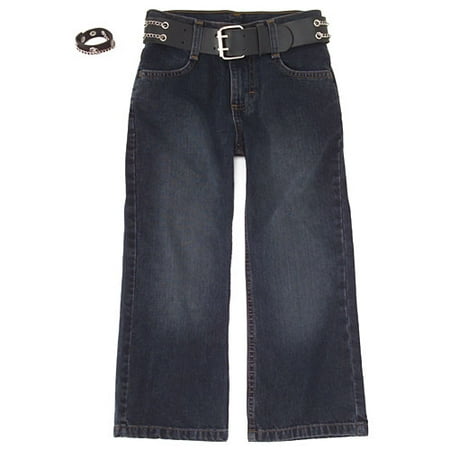Riders - Little Girl's Totally Cool Belted Jeans
