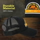 thumbnail image 5 of Gorra Snapback Ajustable Negra Hat Concept One Yellowstone, 5 of 7