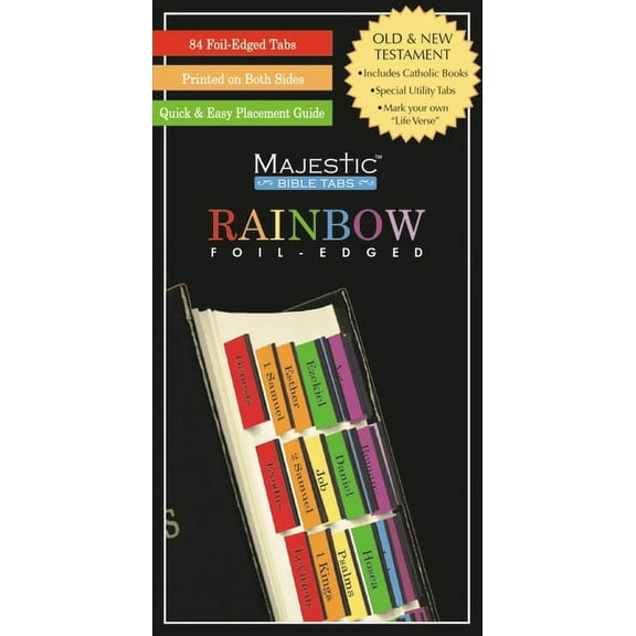 Majestic Rainbow Bible Tabs (Other)
